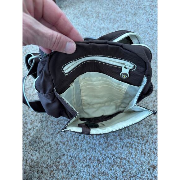 Sherpani Crossbody bag/purse, Lots of pockets! Brown Canvas - Picture 7 of 12